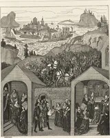 An illustration from Military and religious life in the Middle Ages and at the period of the Renaissance (1870)