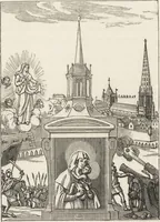 An illustration from Military and religious life in the Middle Ages and at the period of the Renaissance (1870)