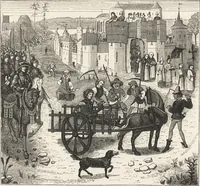 An illustration from Military and religious life in the Middle Ages and at the period of the Renaissance (1870)