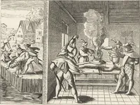 An illustration from Military and religious life in the Middle Ages and at the period of the Renaissance (1870)
