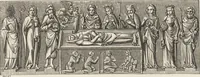 An illustration from Military and religious life in the Middle Ages and at the period of the Renaissance (1870)