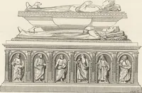 An illustration from Military and religious life in the Middle Ages and at the period of the Renaissance (1870)