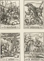 An illustration from Military and religious life in the Middle Ages and at the period of the Renaissance (1870)