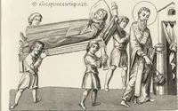 An illustration from Military and religious life in the Middle Ages and at the period of the Renaissance (1870)