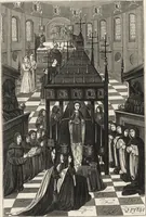 An illustration from Military and religious life in the Middle Ages and at the period of the Renaissance (1870)