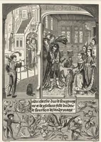 An illustration from Military and religious life in the Middle Ages and at the period of the Renaissance (1870)
