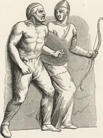 An illustration from Military and religious life in the Middle Ages and at the period of the Renaissance (1870)