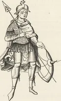 An illustration from Military and religious life in the Middle Ages and at the period of the Renaissance (1870)