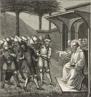 An illustration from Military and religious life in the Middle Ages and at the period of the Renaissance (1870)