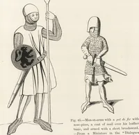 An illustration from Military and religious life in the Middle Ages and at the period of the Renaissance (1870)