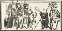 An illustration from Military and religious life in the Middle Ages and at the period of the Renaissance (1870)