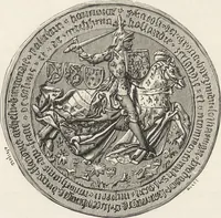 An illustration from Military and religious life in the Middle Ages and at the period of the Renaissance (1870)