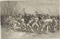 An illustration from Military and religious life in the Middle Ages and at the period of the Renaissance (1870)