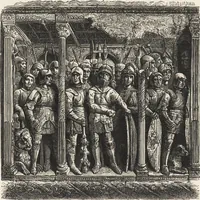 Picture 48 of 377 from Military and religious life in the Middle Ages and at the period of the Renaissance (1870), leaf 99