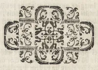 An illustration from Christophori Scheiner, e Societate Iesu Germano-Sueui, Pantographice, seu, Ars delineandi res quaslibet per parallelogrammum lineare seu cauum, mechanicum, mobile : libellis duobus explicata & demonstrationibus geometricis illustrata, quorum prior epipedographicen, siue planorum, posterior stereographicen, seu solidorum aspectabilium viuam imitationem atque proiectionem edocet (1631)