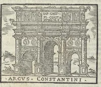 Picture 19 of 59 from Bartholomaei Marliani Vrbis Romae topographia; accvrate', tvm ex vetervm, tum etiam recentiorum fontibus hausta, (1588), leaf 156