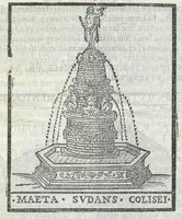 Picture 21 of 59 from Bartholomaei Marliani Vrbis Romae topographia; accvrate', tvm ex vetervm, tum etiam recentiorum fontibus hausta, (1588), leaf 186