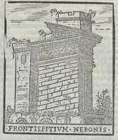 Picture 25 of 59 from Bartholomaei Marliani Vrbis Romae topographia; accvrate', tvm ex vetervm, tum etiam recentiorum fontibus hausta, (1588), leaf 197