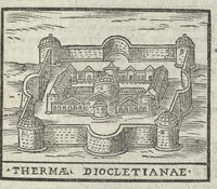 Picture 26 of 59 from Bartholomaei Marliani Vrbis Romae topographia; accvrate', tvm ex vetervm, tum etiam recentiorum fontibus hausta, (1588), leaf 204