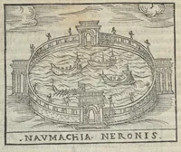 An illustration from Bartholomaei Marliani Vrbis Romae topographia; accvrate', tvm ex vetervm, tum etiam recentiorum fontibus hausta, (1588)