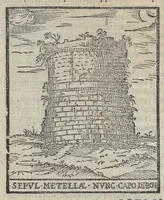 Picture 40 of 59 from Bartholomaei Marliani Vrbis Romae topographia; accvrate', tvm ex vetervm, tum etiam recentiorum fontibus hausta, (1588), leaf 293