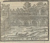 Picture 42 of 59 from Bartholomaei Marliani Vrbis Romae topographia; accvrate', tvm ex vetervm, tum etiam recentiorum fontibus hausta, (1588), leaf 298