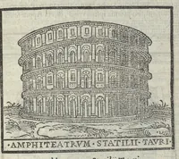 Picture 47 of 59 from Bartholomaei Marliani Vrbis Romae topographia; accvrate', tvm ex vetervm, tum etiam recentiorum fontibus hausta, (1588), leaf 312