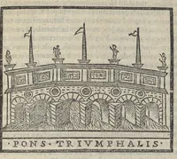 An illustration from Bartholomaei Marliani Vrbis Romae topographia; accvrate', tvm ex vetervm, tum etiam recentiorum fontibus hausta, (1588)