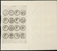 Picture 10 of 45 from I Cesari in oro, raccolti nel Farnese Museo e pubblicati colle loro congrue interpretazioni : tomo primo[-decimo] (1694), leaf 135