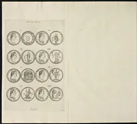Picture 12 of 45 from I Cesari in oro, raccolti nel Farnese Museo e pubblicati colle loro congrue interpretazioni : tomo primo[-decimo] (1694), leaf 155