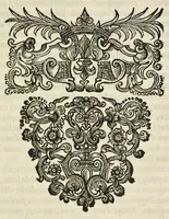 An illustration from I Cesari in oro, raccolti nel Farnese Museo e pubblicati colle loro congrue interpretazioni : tomo primo[-decimo] (1694)