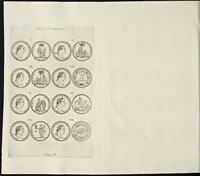 Picture 17 of 45 from I Cesari in oro, raccolti nel Farnese Museo e pubblicati colle loro congrue interpretazioni : tomo primo[-decimo] (1694), leaf 199