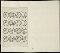An illustration from I Cesari in oro, raccolti nel Farnese Museo e pubblicati colle loro congrue interpretazioni : tomo primo[-decimo] (1694)
