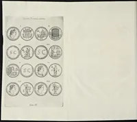 Picture 21 of 45 from I Cesari in oro, raccolti nel Farnese Museo e pubblicati colle loro congrue interpretazioni : tomo primo[-decimo] (1694), leaf 255