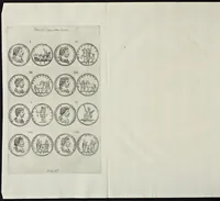 Picture 35 of 45 from I Cesari in oro, raccolti nel Farnese Museo e pubblicati colle loro congrue interpretazioni : tomo primo[-decimo] (1694), leaf 367
