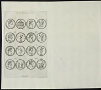 Picture 43 of 45 from I Cesari in oro, raccolti nel Farnese Museo e pubblicati colle loro congrue interpretazioni : tomo primo[-decimo] (1694), leaf 445