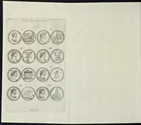 An illustration from I Cesari in oro, raccolti nel Farnese Museo e pubblicati colle loro congrue interpretazioni : tomo primo[-decimo] (1694)