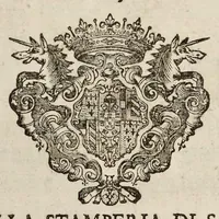 Picture 2 of 45 from I Cesari in oro, raccolti nel Farnese Museo e pubblicati colle loro congrue interpretazioni : tomo primo[-decimo] (1694), leaf 6