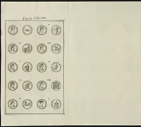 Picture 22 of 48 from I Cesari in oro, raccolti nel Farnese Museo e pubblicati colle loro congrue interpretazioni : tomo primo[-decimo] (1694), leaf 201