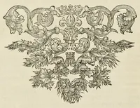 An illustration from I Cesari in oro, raccolti nel Farnese Museo e pubblicati colle loro congrue interpretazioni : tomo primo[-decimo] (1694)