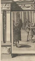 An illustration from L'Instrvction dv roy en l'exercice de monter à cheval (1629)