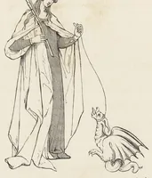 An illustration from Sacred and legendary art (1891)