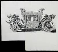 Picture 6 of 12 from Breve descrizzione e disegni delle carrozze dell'eccellentissimo signore Antonio Floriano, del S.R.I. prencipe di Liechtenstein ... caualiere della Chiaue d'oro di Sua Maesta Cesarea e suo ambasciadore alla Sede Apostolica (1694), leaf 27