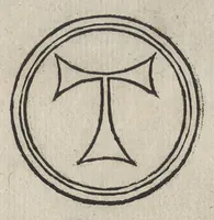 An illustration from Io. Bvteonis delphinatici Opera geometrica, qvorvm titvli seqvvntur. De arca Noe, cuius formae, capacitatisq[ue] fuerit. De sublicio ponte Caesaris. Confutatio quadraturae circuli ab Orontio Finaeo factae. Ad locum Quintiliani geometricum explanatio. Ad problema cubi duplicandi. De fluentis aquae mensura. Emendatio figurationis organi a Columella descripti. De libra et statera. De precio margaritarum. In ivre civili: De fluuiaticis insulis secundum ius civile diuidendis, vbi confutatur Tyberias Bartoli. De diuisione fructus arboris in confinio natae. Geometriae cognitionem iureconsulto necessariam. Ad legem Papiniani, diuortio. Ad legem Iuliani, si ita scriptum. Ad legem Aphricani, qui quadringenta (1554)