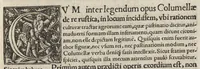 An illustration from Io. Bvteonis delphinatici Opera geometrica, qvorvm titvli seqvvntur. De arca Noe, cuius formae, capacitatisq[ue] fuerit. De sublicio ponte Caesaris. Confutatio quadraturae circuli ab Orontio Finaeo factae. Ad locum Quintiliani geometricum explanatio. Ad problema cubi duplicandi. De fluentis aquae mensura. Emendatio figurationis organi a Columella descripti. De libra et statera. De precio margaritarum. In ivre civili: De fluuiaticis insulis secundum ius civile diuidendis, vbi confutatur Tyberias Bartoli. De diuisione fructus arboris in confinio natae. Geometriae cognitionem iureconsulto necessariam. Ad legem Papiniani, diuortio. Ad legem Iuliani, si ita scriptum. Ad legem Aphricani, qui quadringenta (1554)