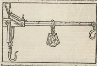 Picture 22 of 38 from Io. Bvteonis delphinatici Opera geometrica, qvorvm titvli seqvvntur. De arca Noe, cuius formae, capacitatisq[ue] fuerit. De sublicio ponte Caesaris. Confutatio quadraturae circuli ab Orontio Finaeo factae. Ad locum Quintiliani geometricum explanatio. Ad problema cubi duplicandi. De fluentis aquae mensura. Emendatio figurationis organi a Columella descripti. De libra et statera. De precio margaritarum. In ivre civili: De fluuiaticis insulis secundum ius civile diuidendis, vbi confutatur Tyberias Bartoli. De diuisione fructus arboris in confinio natae. Geometriae cognitionem iureconsulto necessariam. Ad legem Papiniani, diuortio. Ad legem Iuliani, si ita scriptum. Ad legem Aphricani, qui quadringenta (1554), leaf 83