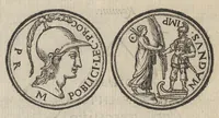 An illustration from Les illvstres observations antiqves (1558)
