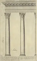 An illustration from Regola delli cinqve ordini d'architettvra (1563)