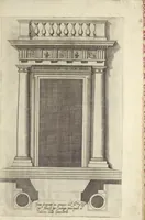 An illustration from Regola delli cinqve ordini d'architettvra (1563)