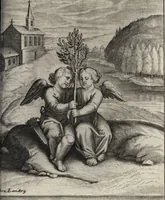 Picture 31 of 62 from Emblemes de l'amour diuin (1600), leaf 66